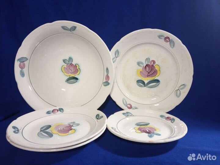 Столовый сервиз СССР (часть) 1962-74 зик
