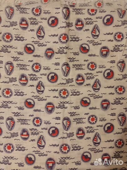 Ткани СССР хлопок, саржа, сатин, фланель