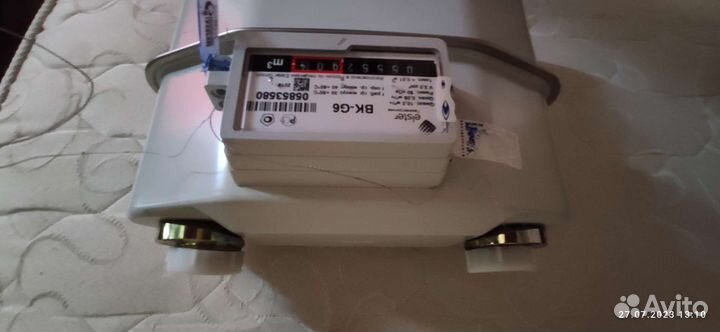 Газовый счетчик g6