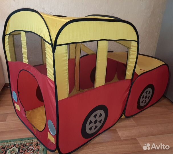 Детская игровая палатка машина