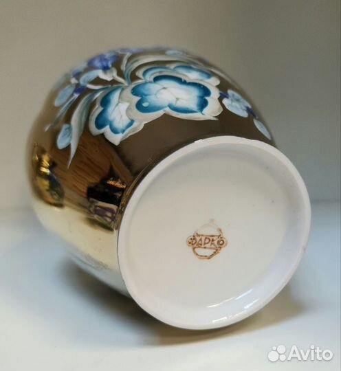 Фарфоровая ваза для цветов, фарфор