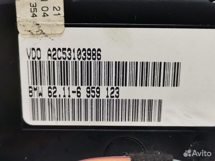 Панель приборная (щиток приборов) для BMW X5 (E53)