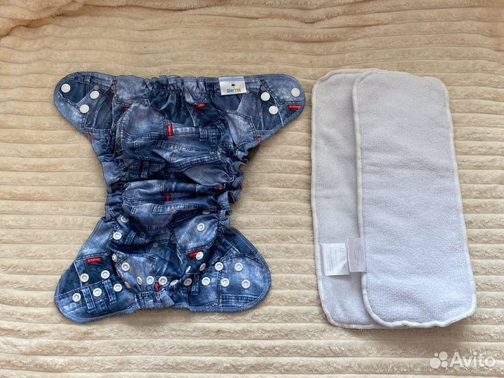 Многоразовый подгузник новый