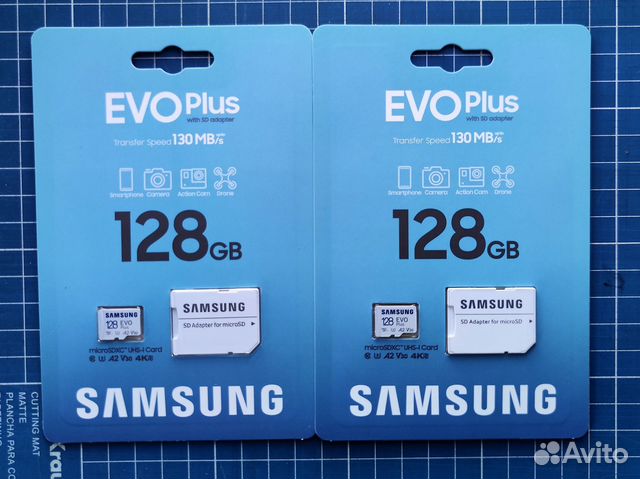 Карта памяти micro SD 128gb Samsung EVO Plus