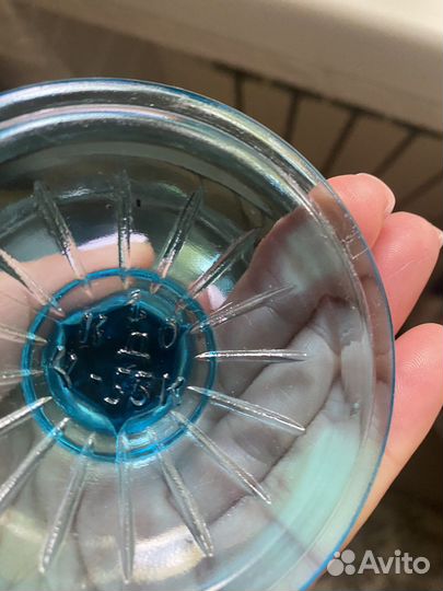 Ваза конфетница на ножке СССР