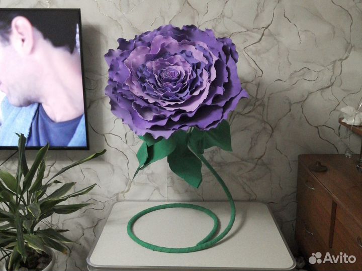 Цветы из фоамирана