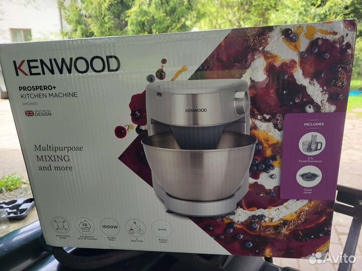 Кухонная машина kenwood KHC29.eowh белый цвет