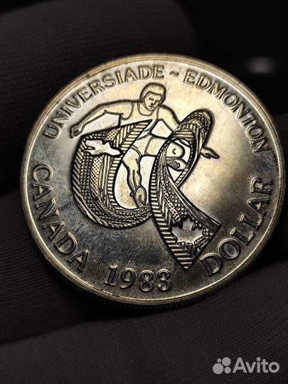 1 доллар канада серебро