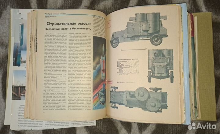 Подшивки листов из журнала Техника молодежи