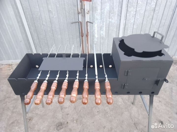 Мангал с подказанником