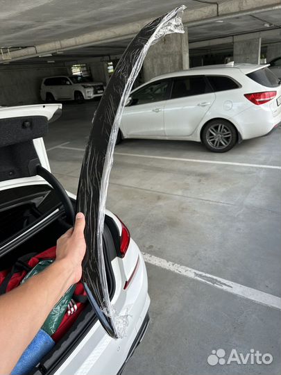 Накладки на уши + спойлер М merfomance bmw G20