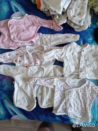 Вещи на малыша 56 размер пакетом