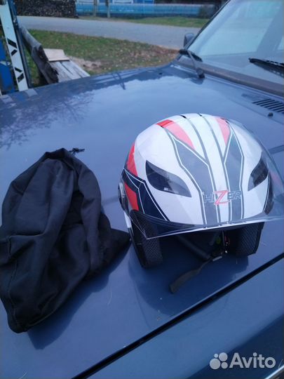 Мотошлем открытый