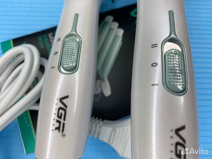 Плойки VGR тройная и пятерная для создания волны