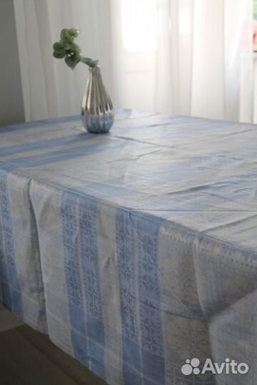 Новая скатерть Лен-Жаккард СССР