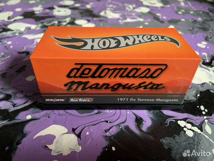 Hot Wheels Italian Mongoose 1791 De Tomaso Mangust
