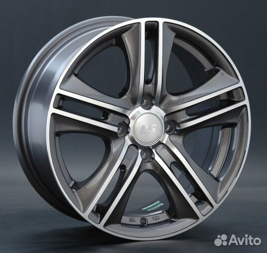 LS wheels LS191 : 7x16 5*110 Et:39 Dia:65,1 GMF