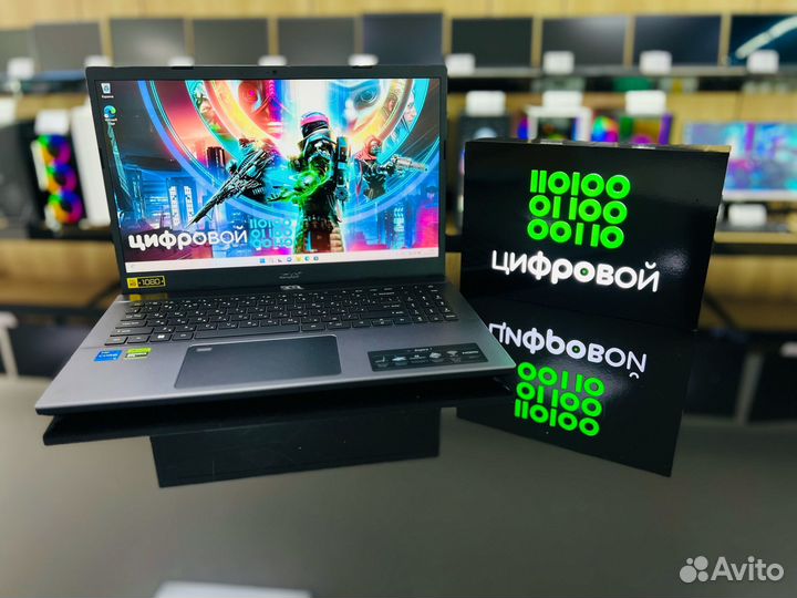 Игровой ноутбук Acer Core i5-12450H/RTX 2050 4gb