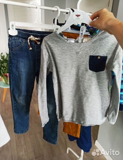 Пакет фирменной одежды для мальчика 104-110