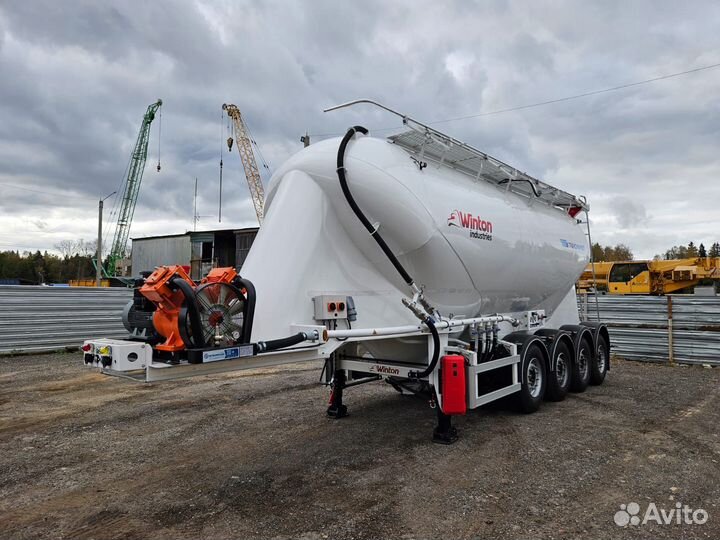 Полуприцеп цементовоз Winton DY4 35 м3, 2023