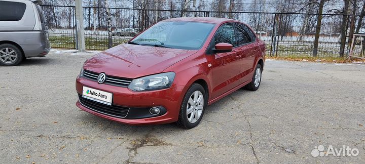 Volkswagen Polo 1.6 AT, 2013, 164 700 км