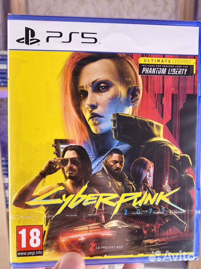 Cyberpunk 2077 ultimate edition ps5 (новый)