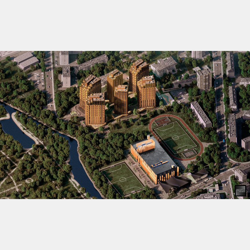 2-к. квартира, 62 м², 5/23 эт.