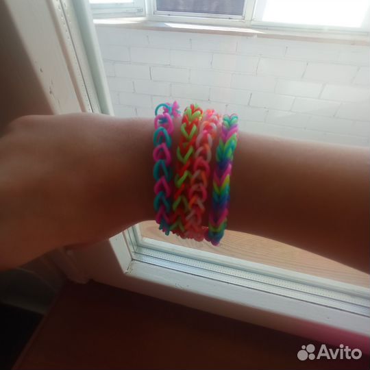 Браслеты из резинок на заказ