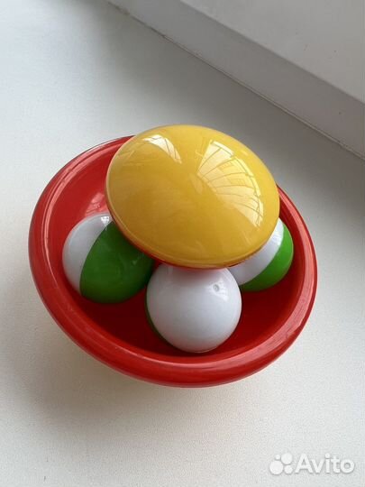 Набор из трех погремушек для малышей