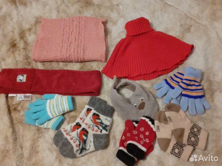 Пакет зимних аксессуаров для девочки
