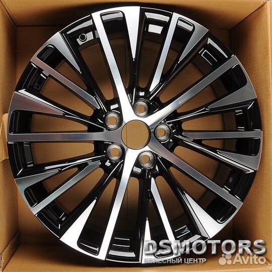 Диски H952D 8/20 5x114.3 ET30 d60.1 black machine