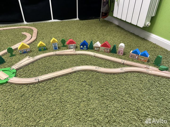 Игрушки железная Дорога IKEA Brio