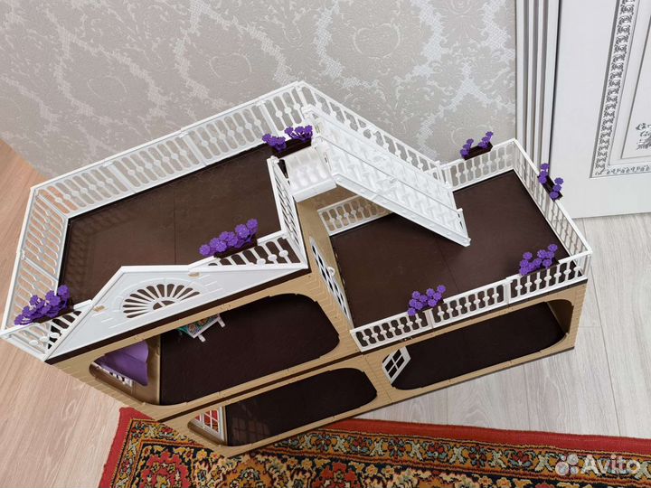 Домик кукольный (пластиковый, конструктор)