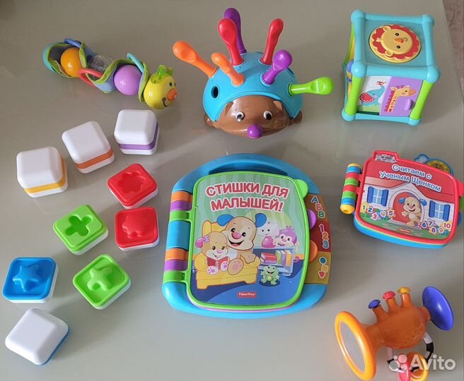 Развивающие игрушки пакетом