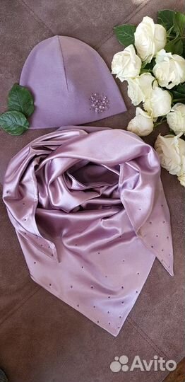 Шапка и платок