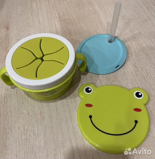 Чаша для завтраков и силиконовая тарелка