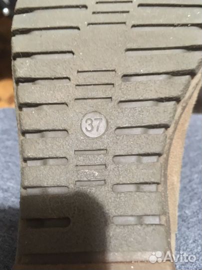 Сапоги размер 37