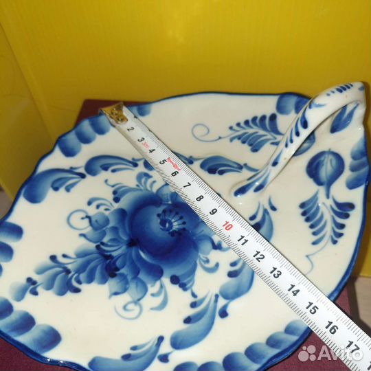 Фарфор гжель, кобальт