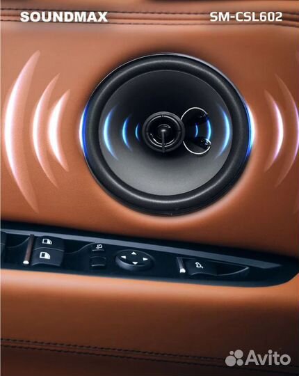 Автоколонки Soundmax SM-CSL 602 (16.5см/2шт)
