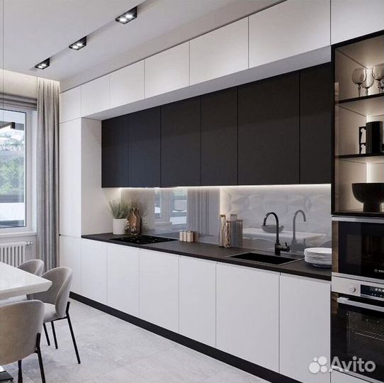 Встроенный кухонный гарнитур