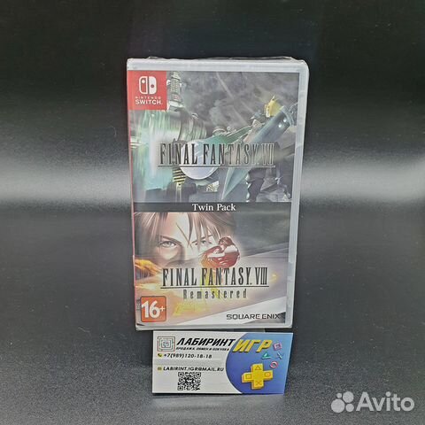 Final Fantasy VII & viii Remaster Nintendo Switch