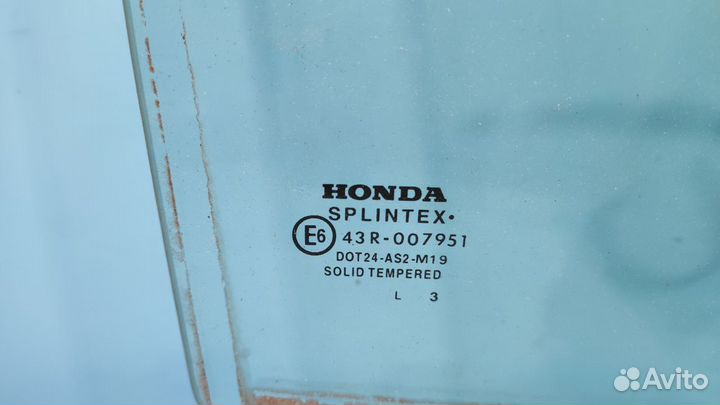 Стекло заднее правое для Honda CR-V 2 2002-2006