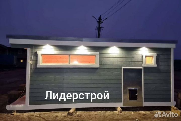 Готовые бани из бруса под ключ