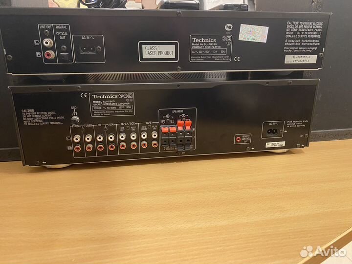 Technics:усь, акустика, CD проигрыватель