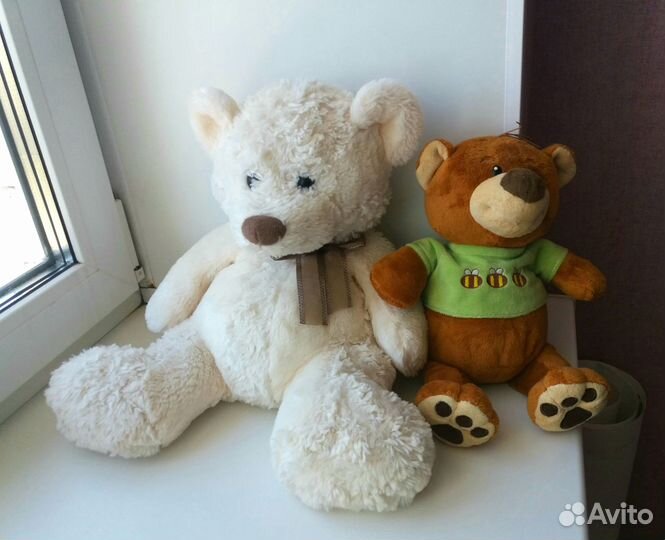 Мягкие игрушки Медведи и Авокадо
