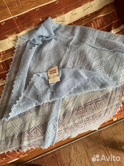 Палантин пуховый 160х70