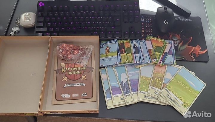 Карточные войны финн против джейка