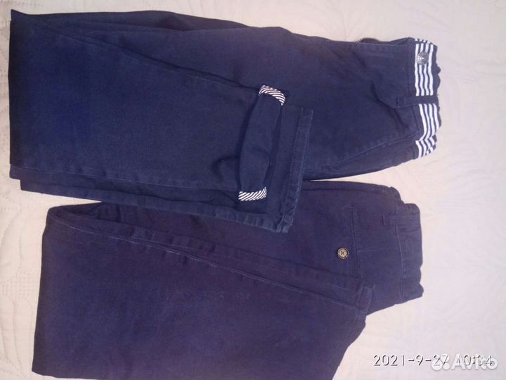 Брюки школьные и рубашка белая