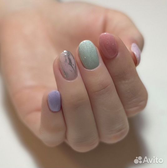 Гель-лак, Наращивание, Маникюр