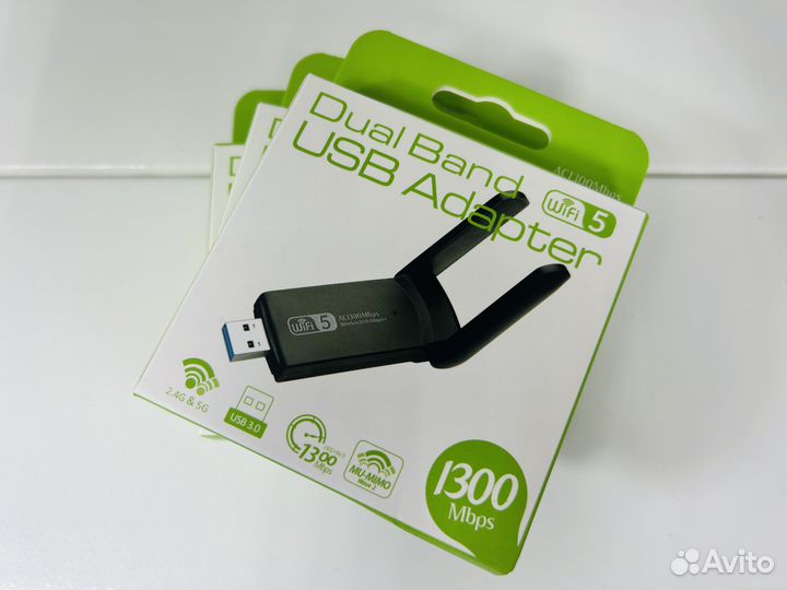WI-Fi адаптер 2.4G/5G USB 3.0